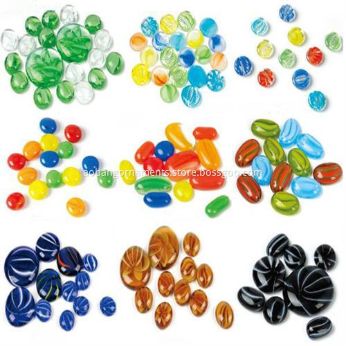 New design unique glass gems for decoration